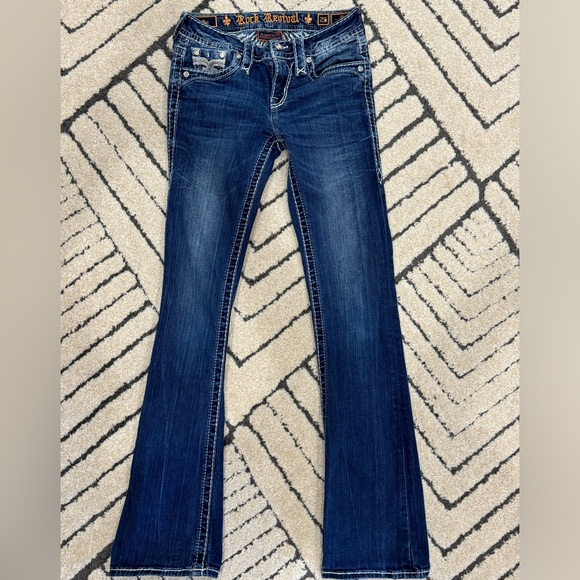 Womens Rock Revival “Yui” 25x32 jeans - Picture 2 of 4